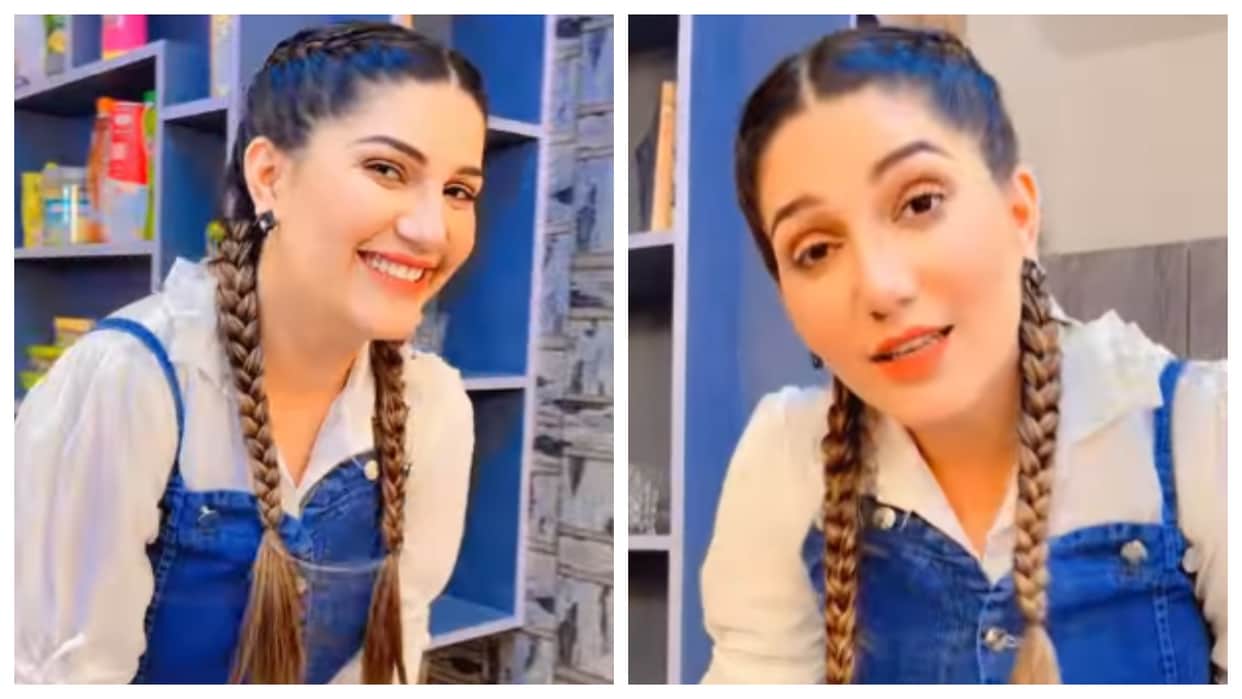 Dancing Queen Sapna Choudhary shares a reel on social media goes viral