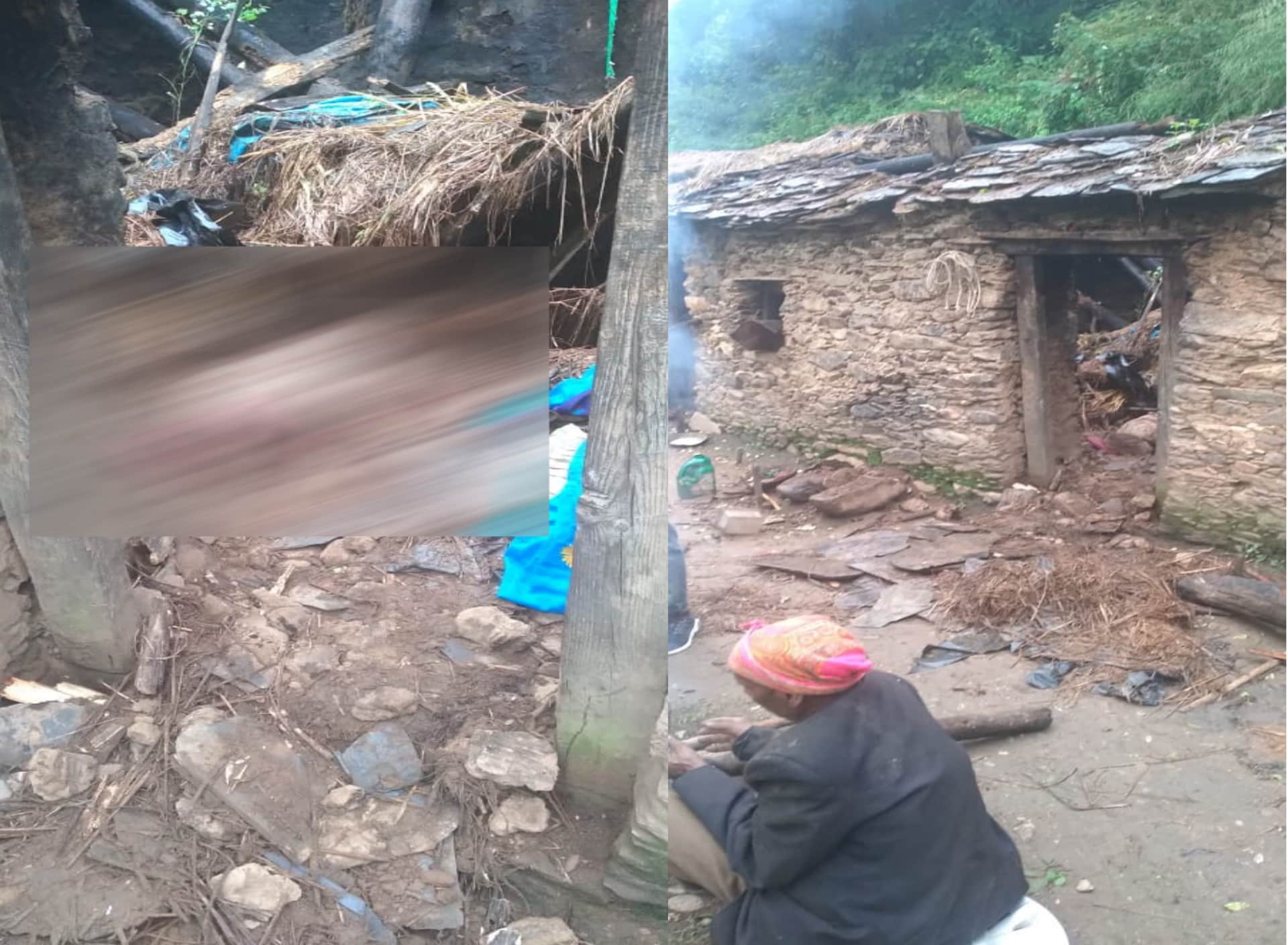 Uttarakhand Weather and Heavy Rain Woman Buried Under Rubble Due To House Collapse News In Hindi