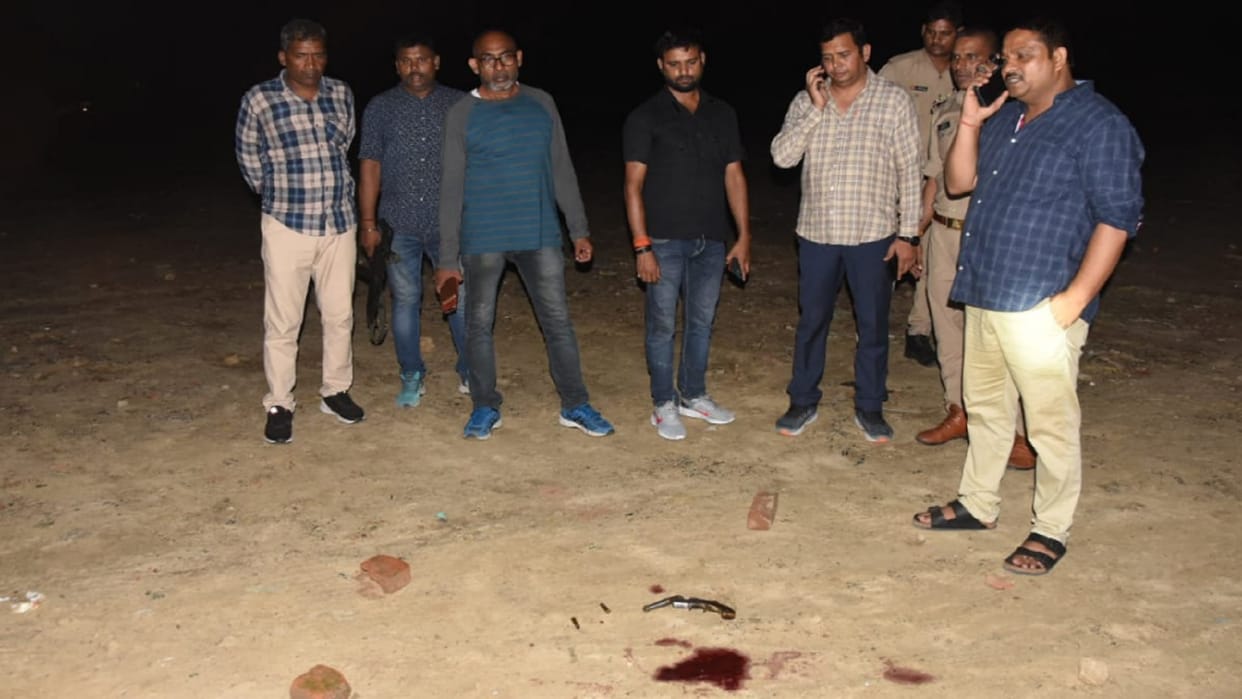 Lucknow : Mukhtar Ansari gang shooter injured in encounter