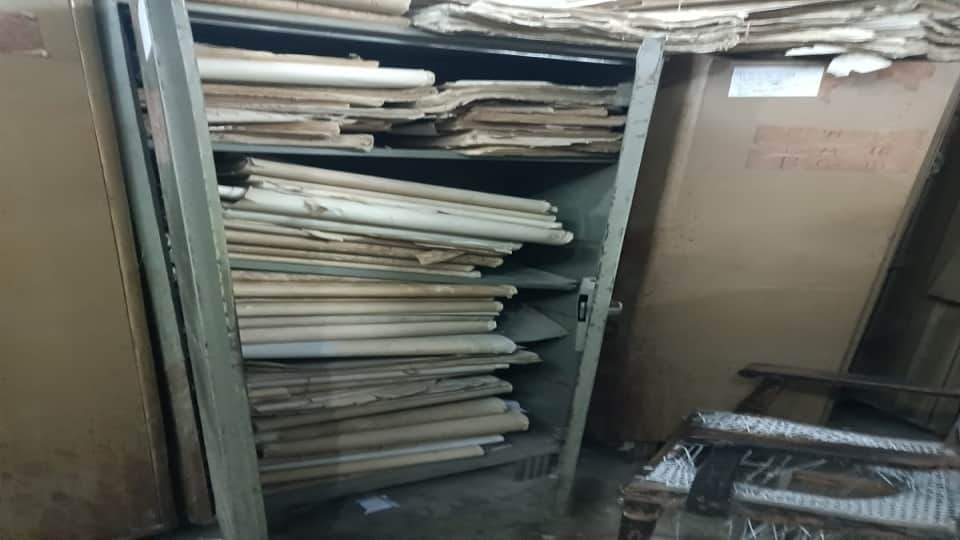 confidential chart like a trash in examination department of Dr. Bhimrao Ambedkar University agra