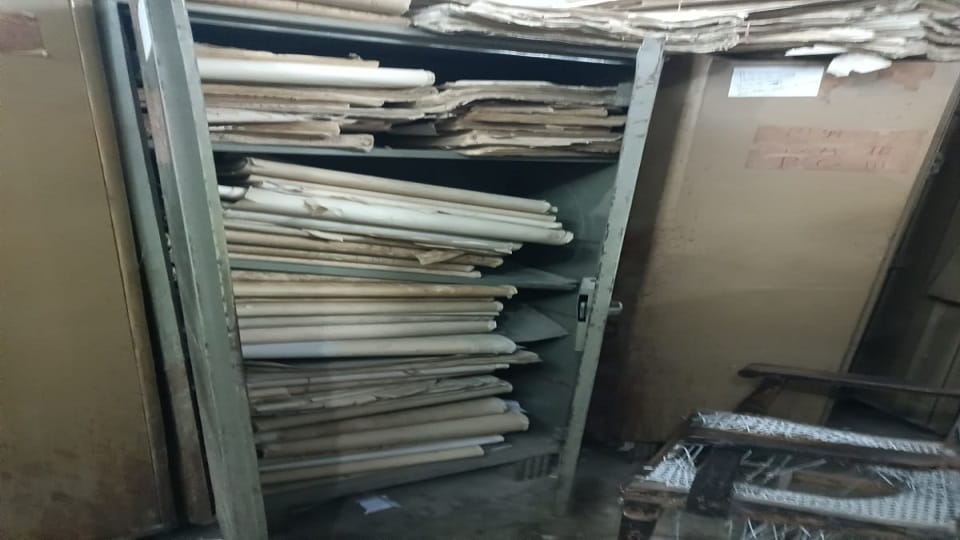 confidential chart like a trash in examination department of Dr. Bhimrao Ambedkar University agra