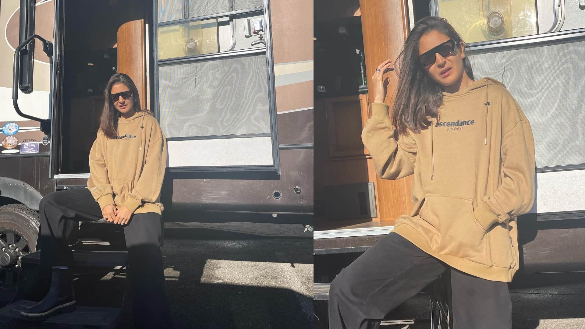 Anushka Sharma latest bts pics from chakda xpress shoot in no makeup look