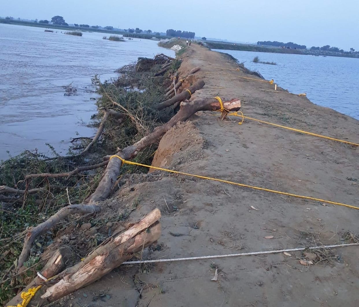 rapti is cutting dam