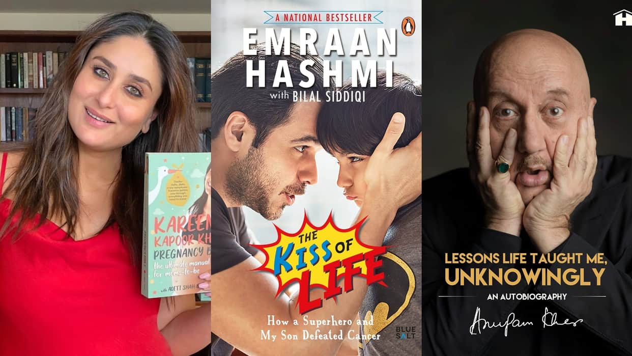 Actors Turned Writers: Anupam kher kareena kapoor Emraan Hashmi Ayushmann Khurrana who wrote their books