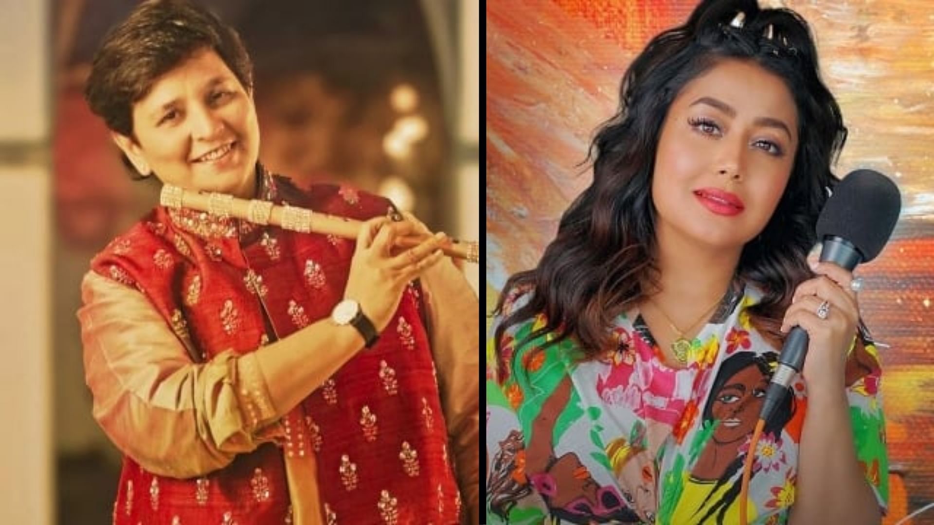 Falguni Pathak-neha Kakkar:इंस्टा फाइट के बीच एकसाथ नजर आईं नेहा कक्कड़ ...