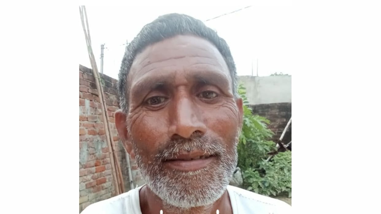 A farmer trampled by a JCB in Lucknow.