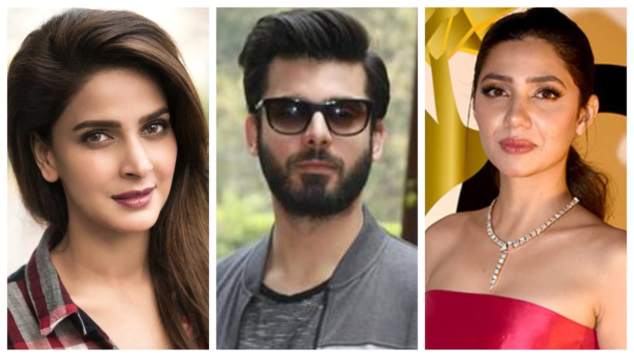 Pakistani Actors Who Found Themselves Amid Controversies Fawad Khan Mahira Khan Saba Qamar Veena Malik