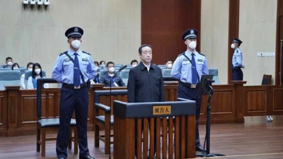 China ex Justice Minister Fu Zhenghua sentenced to death with 2-year reprieve for corruption
