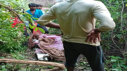 Chemical laden truck overturned in deep gorge Driver khalasi dead