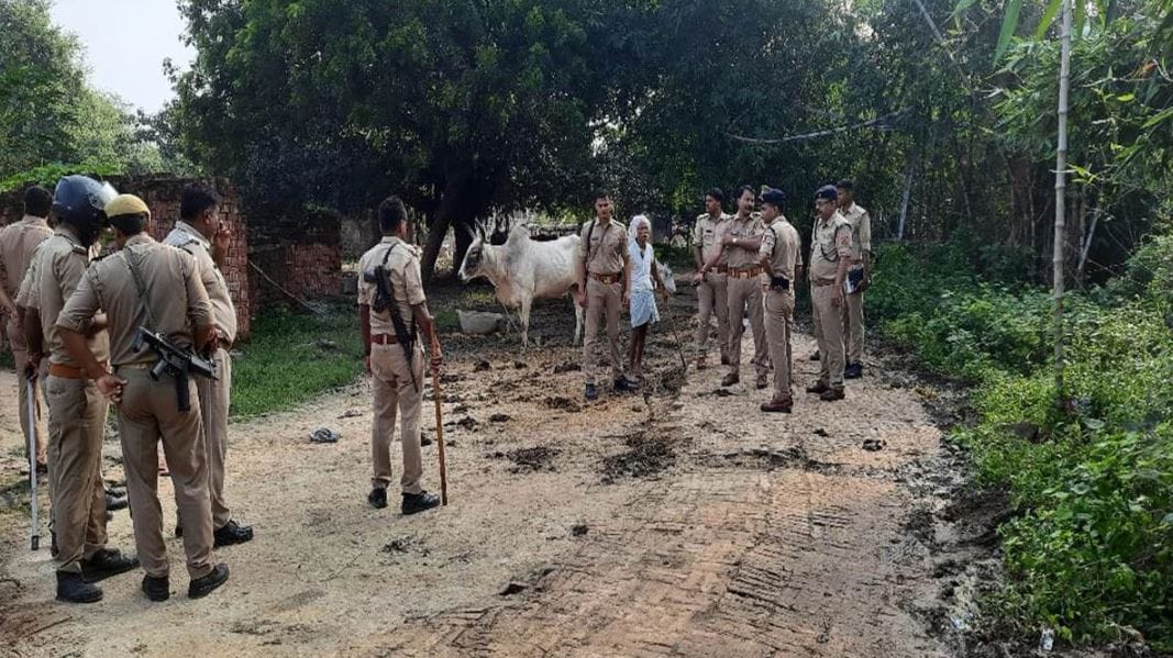 Ruckus in land dispute in ghazipur Retired army man shot father and son one killed
