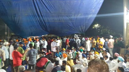 Farmers blocked GT Road in Haryana