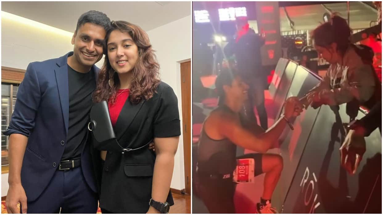 Aamir Khan Daughter Ira Khan gets engaged to boyfriend Nupur Shikhare, romantic proposal video getting viral