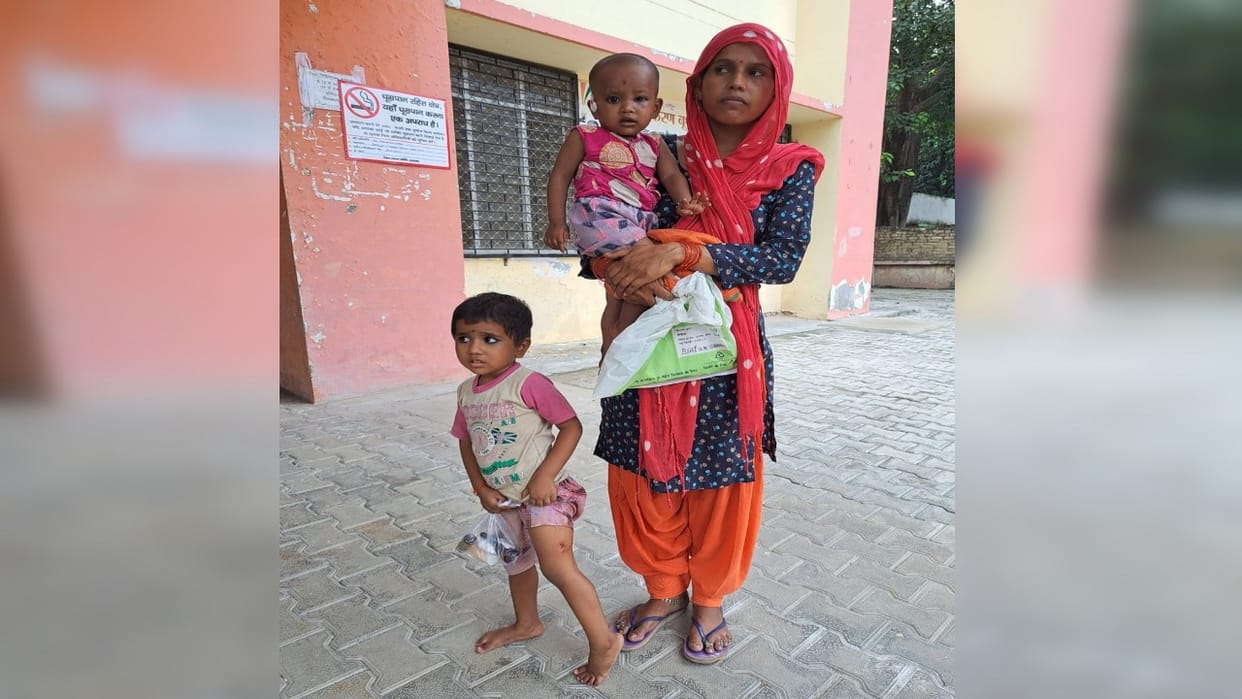 Dogs attack on two sisters going to shop in Moradabad