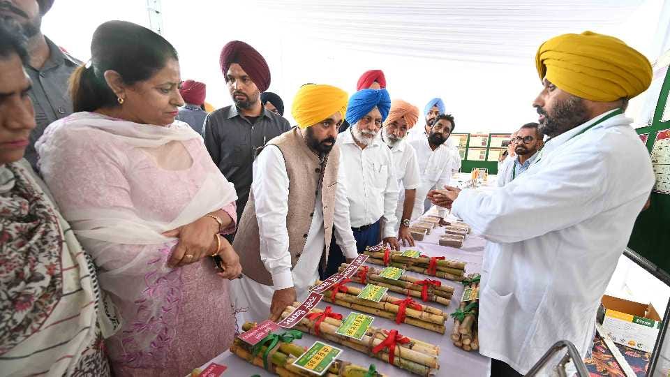 Punjab CM Bhagwant Mann inaugurates Kisan Mela in Ludhiana