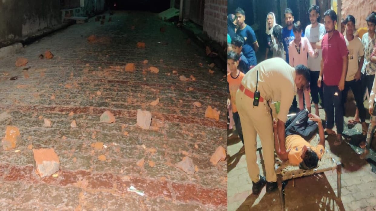 The villagers attacked youths during drinking alcohol, cut the neck of a young man in Baghpat