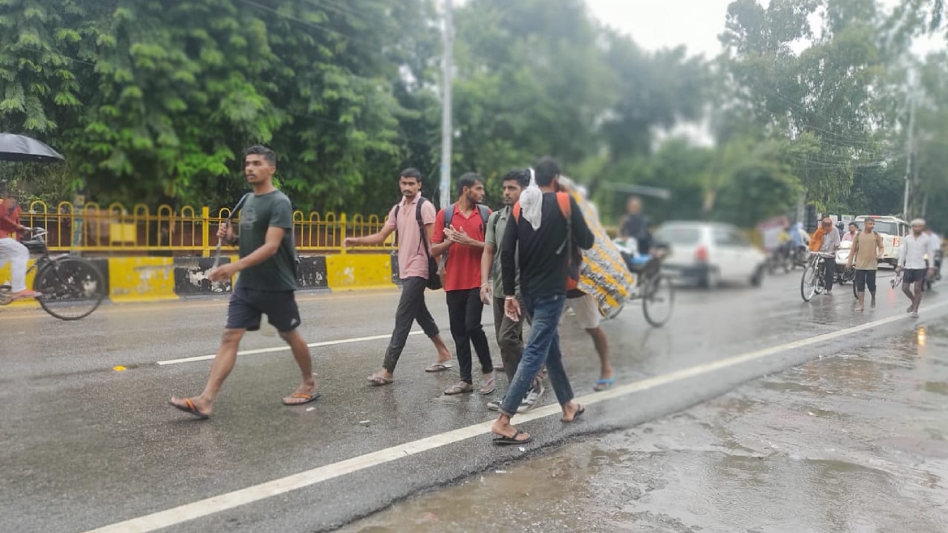 Agniveer Bharti 2022: youth returned after Rally postponed due to Water logging in the ground today
