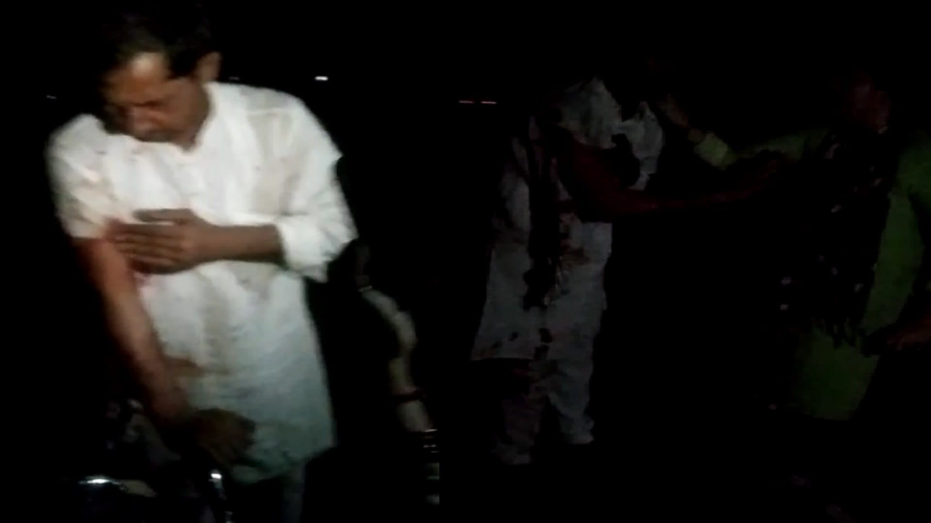 The dog attacked on accused after molesting the woman in Shamli see photos
