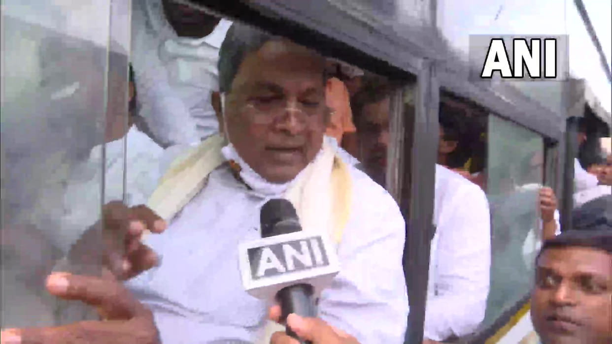 Poster Row In Karnataka Congress leaders detained over PayCM posters in Bengaluru targeting CM Bommai
