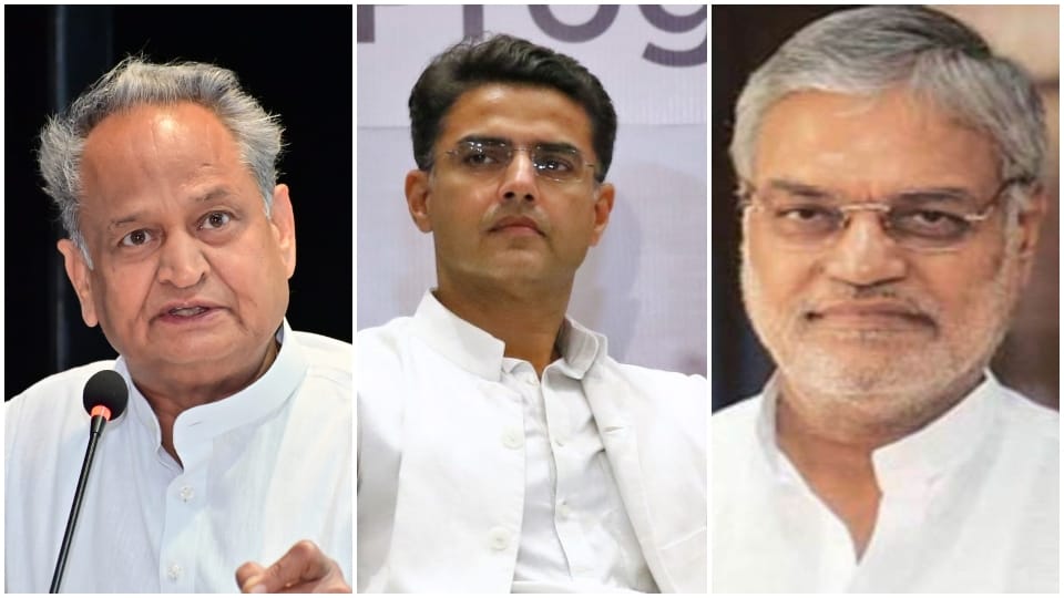 Congress President Nomination Sachin Pilot VS CP Joshi CM Ashok Gehlot