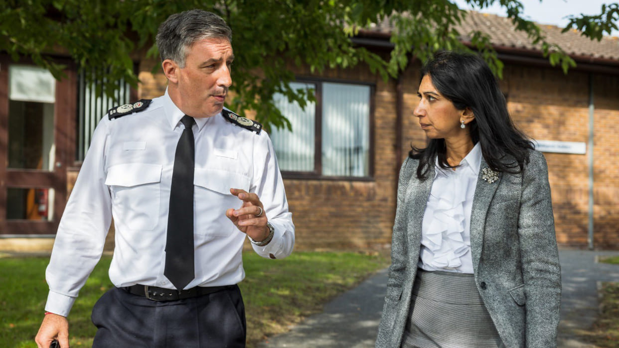 UK Home Minister Braverman vows full force of law against Leicester thuggery