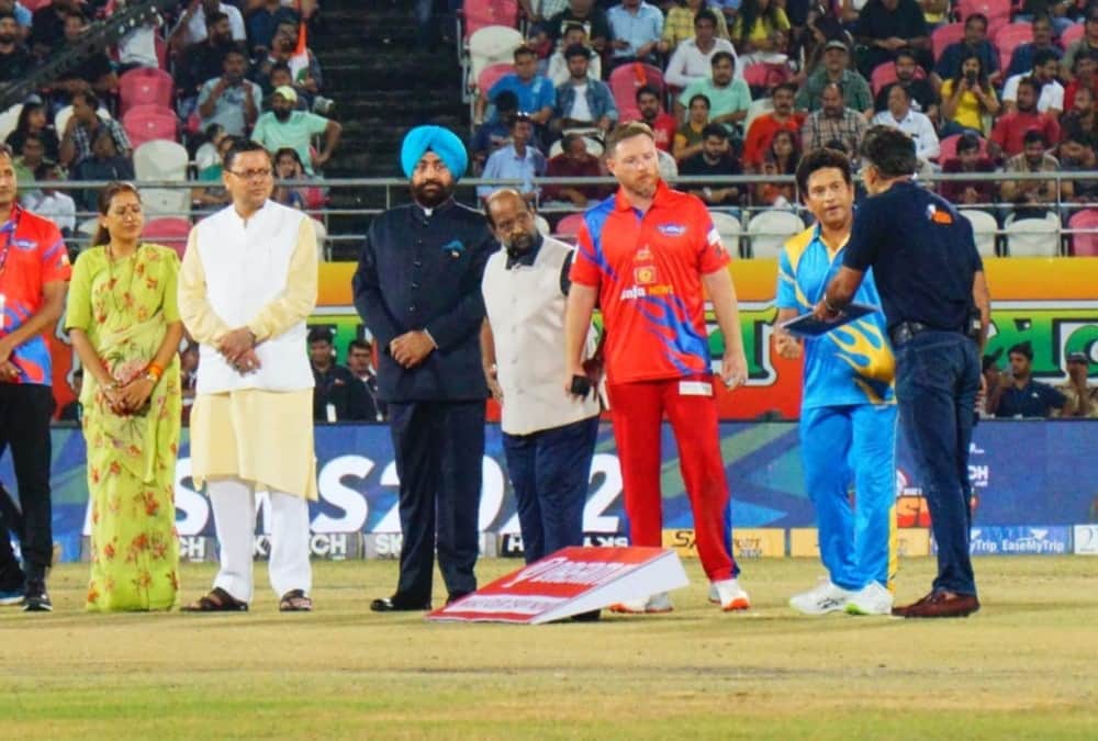 Road Safety World Series 2022:  India Legends wins by 40 runs against England Legends Photos