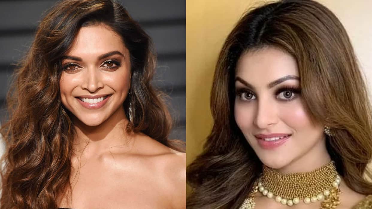 Pathan Actress Deepika padukone Urvashi Rautela kiss on Flight goes viral on social media
