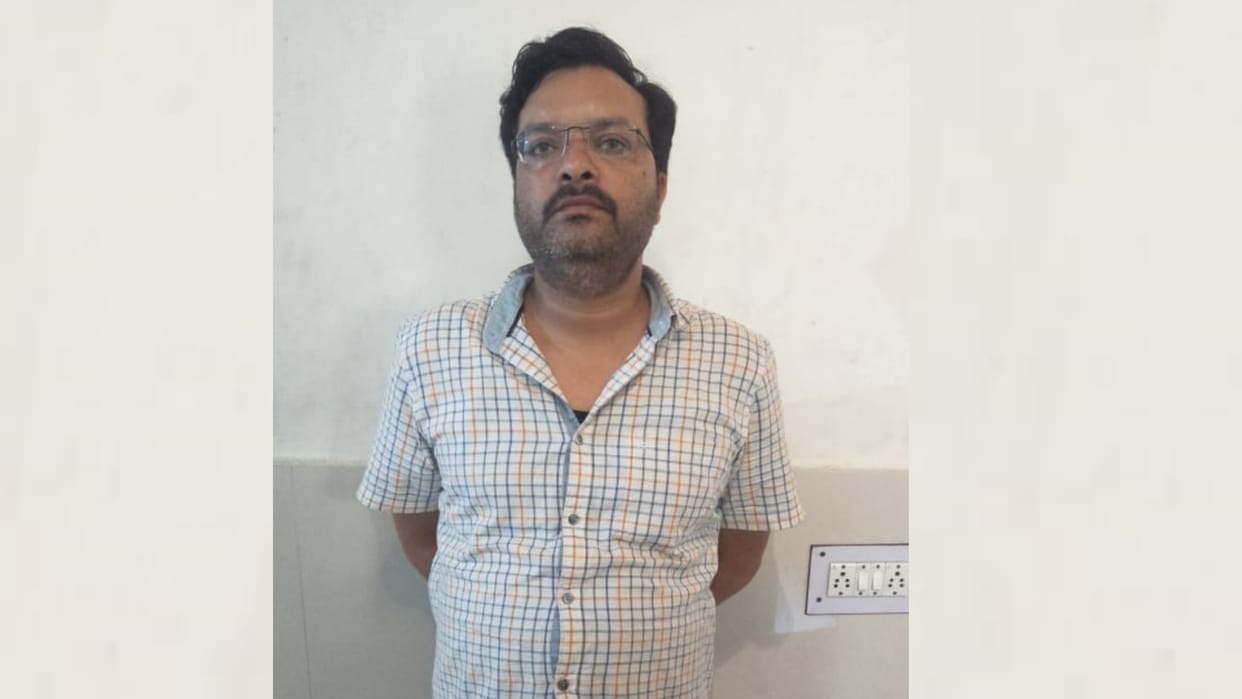 man who leaked the the paper in UP TET exam, got arrested.