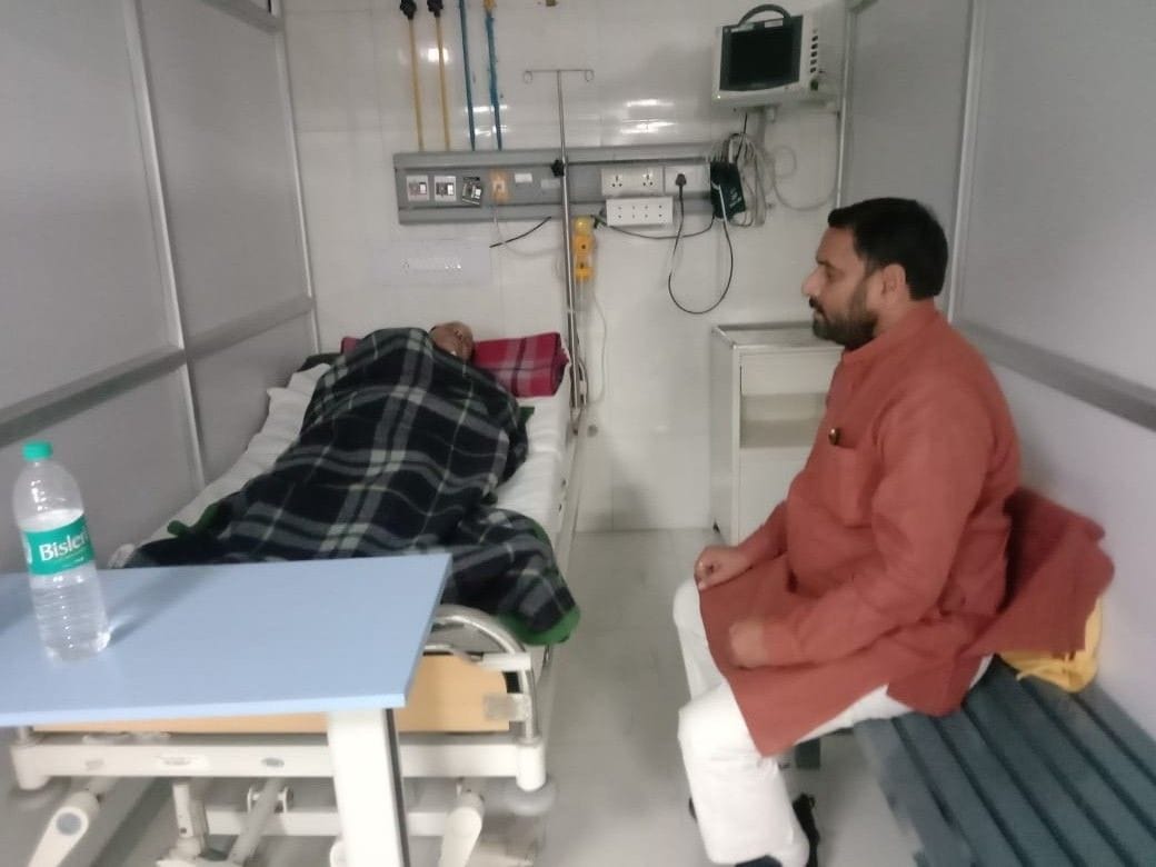 MLA Anil Parashar's health deteriorated in the assembly