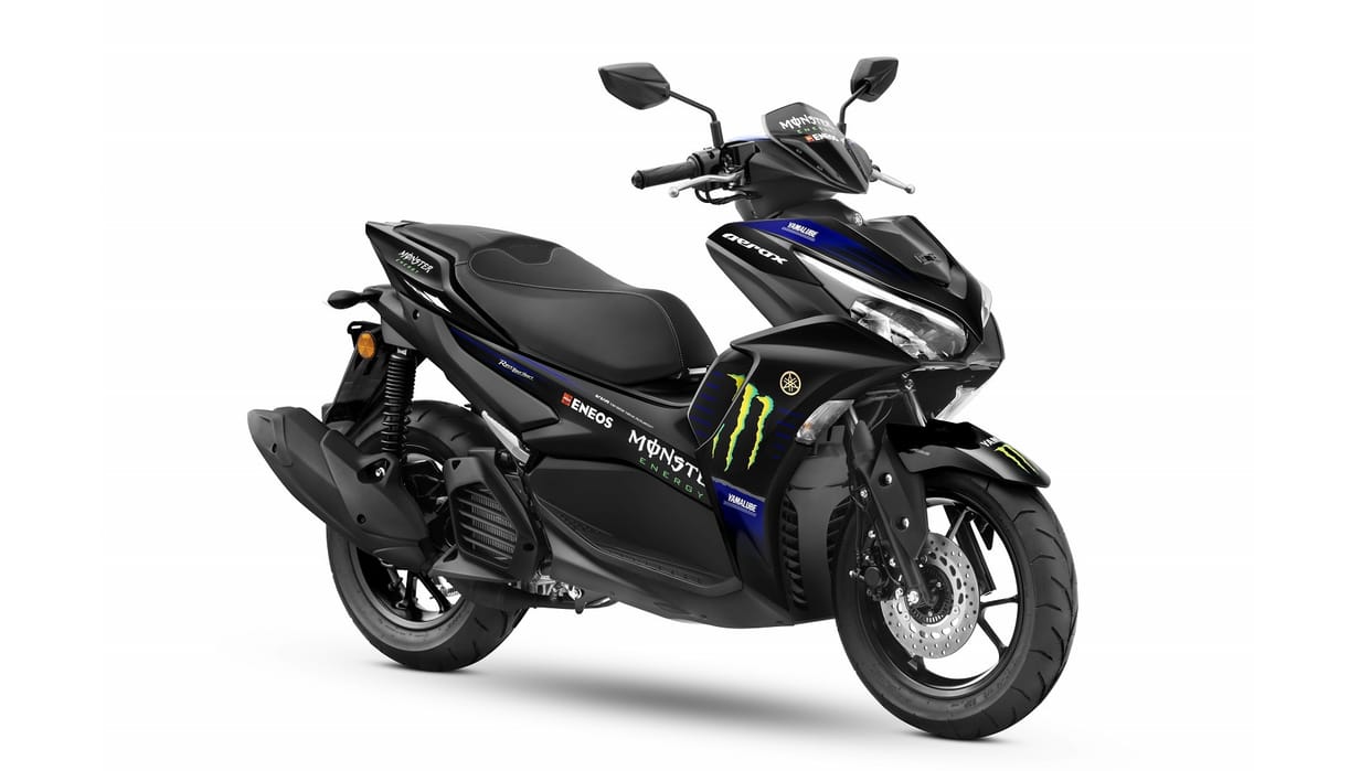 2022 AEROX 155 Monster Energy Yamaha MotoGP Edition Launched in India Know Price Features Specs News in Hindi