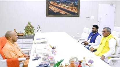 फिर साथ आएंगे भाजपा और सुभासपा: पूर्वांचल के लिए अहम होगा गठजोड़, दो सीटों पर बन सकती है बात, अगले महीने एलान! Chief Minister Yogi Adityanath and Om Prakash Rajbhar finalized the script of BJP and Subhaspa alliance