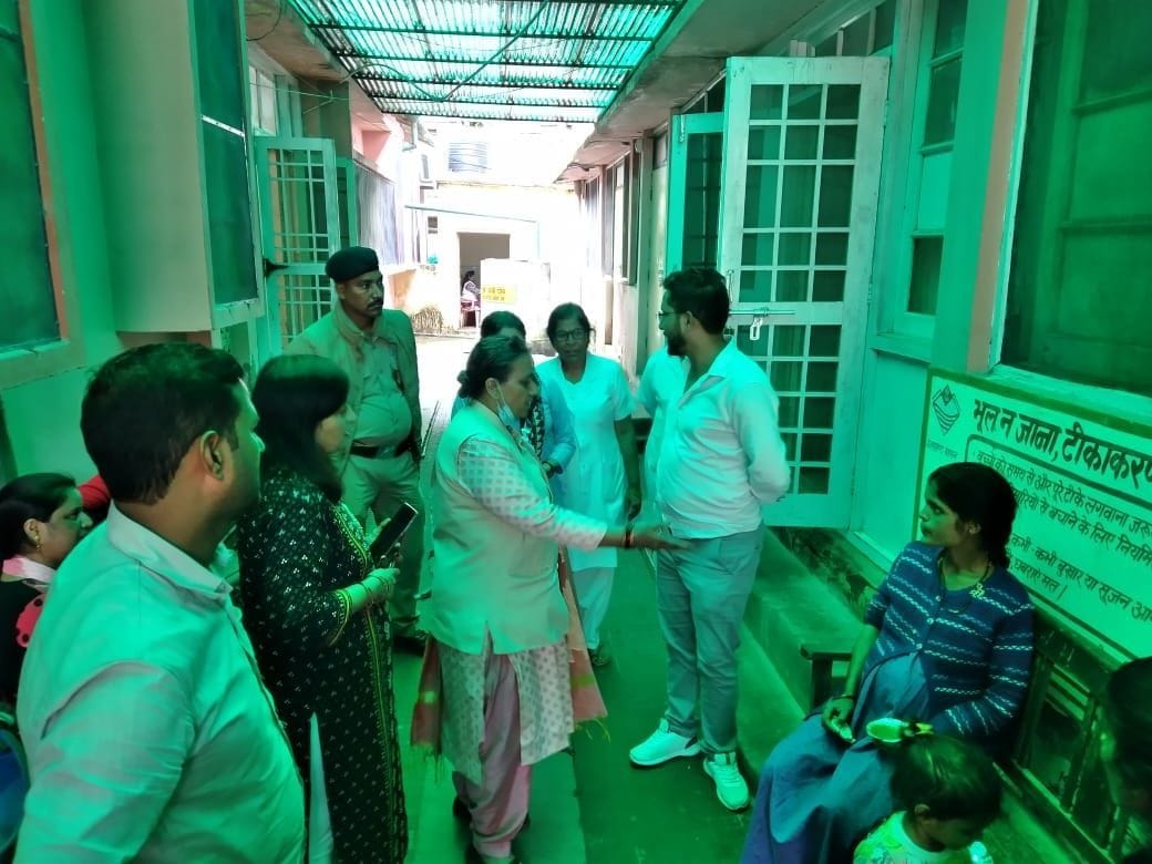 Inspection of District Hospital