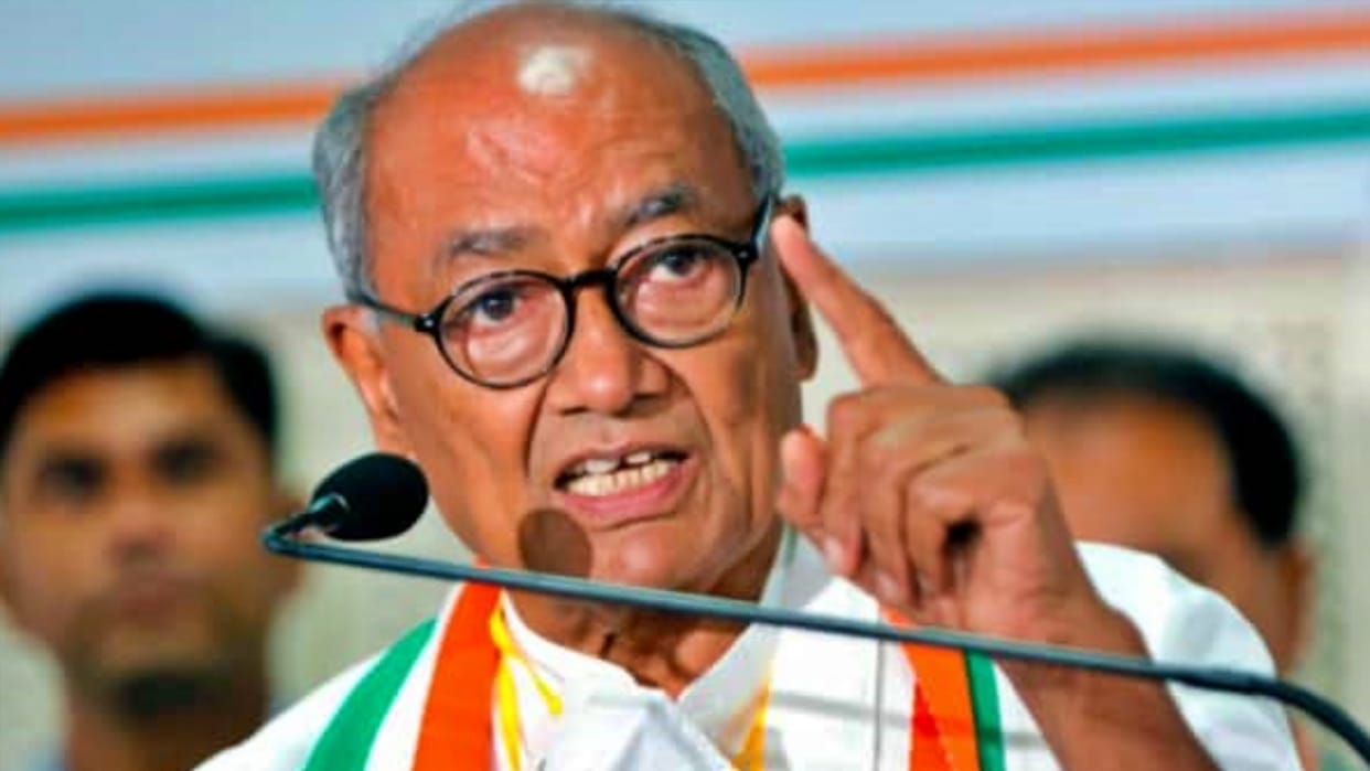 MP Former CM Digvijay Singh to File Nomination for Congress President Election 2022 News in Hindi