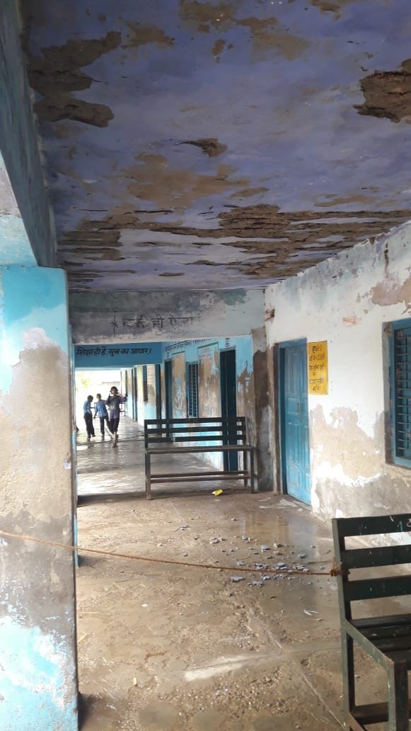 Not spent till one and a half year after getting the grant, students forced to study in condom rooms