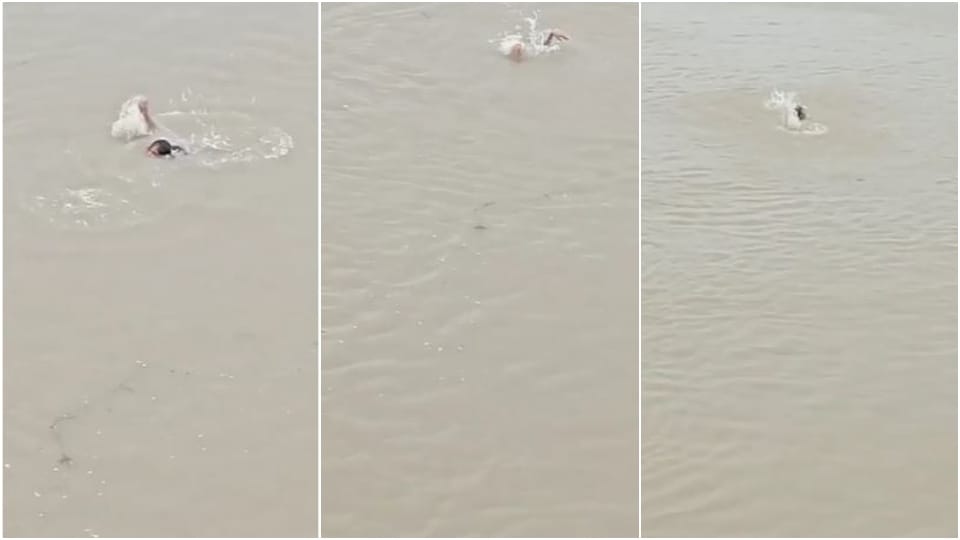 girl jumped into the canal from the Mustafabad canal bridge