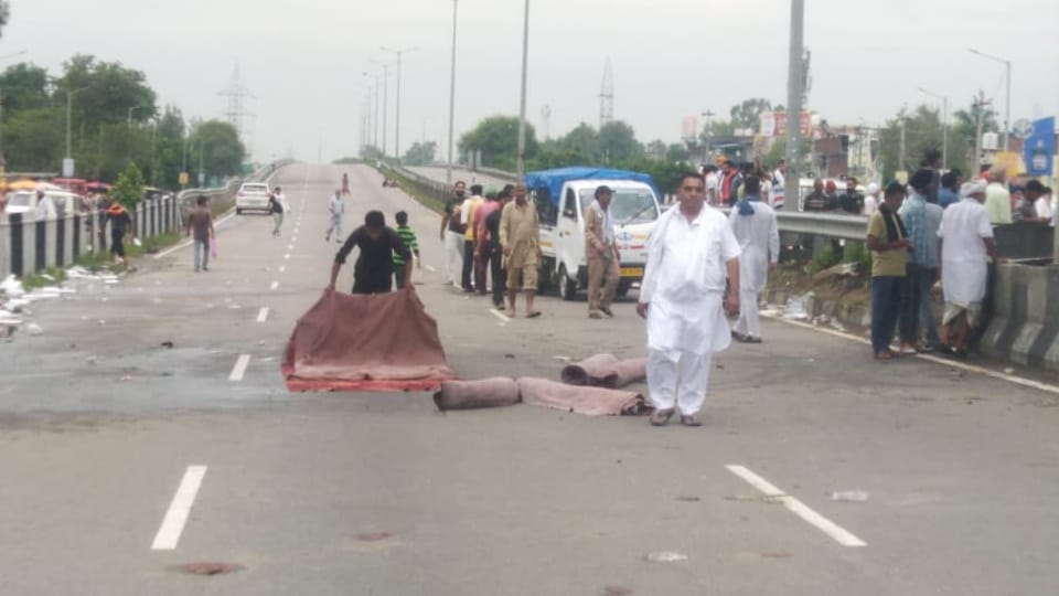 Farmers stop their agitation, GT Road opened in Kurukshetra