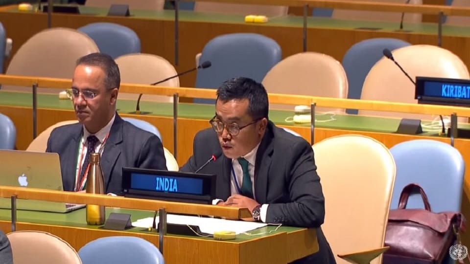 UNGA 2022 India Reply To Pakistan, Mijito Vinito, First Secy, India Mission to UN exercises right of reply