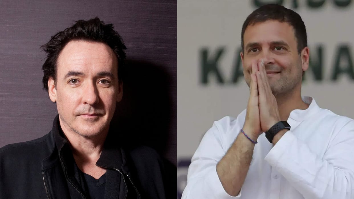 Hollywood Star John Cusack in Support of Rahul Gandhi Bharat Jodo Yatra