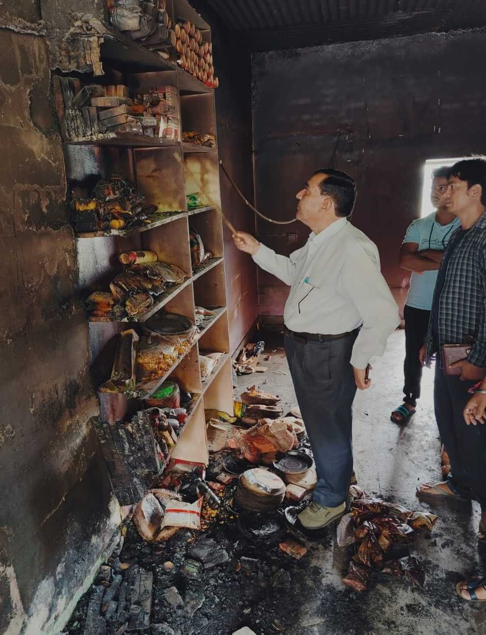 Fire At Bakery
