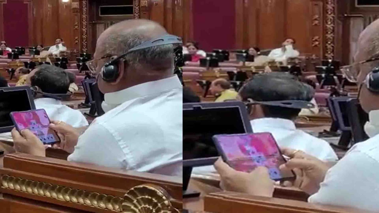 Video of Sadar MLA playing Teen Patti game in the Sadan goes viral
