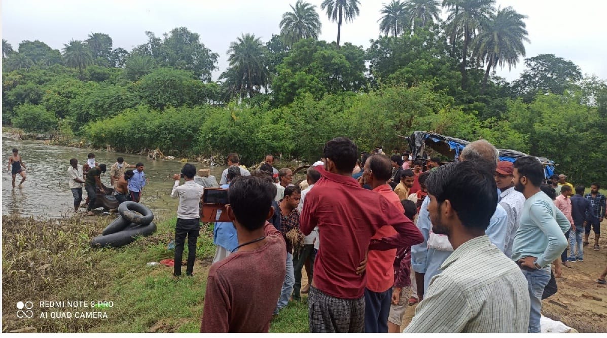 Body of vegetable seller drowned in drain found on third day in Orai
