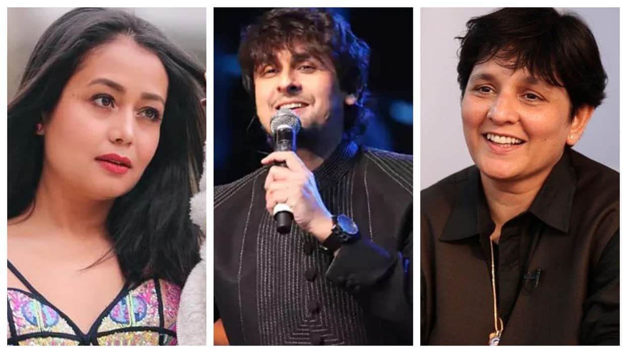 There was a lot of controversy among these singers Neha Kakkar Falguni Pathak to Honey Singh Vishal Dadlani