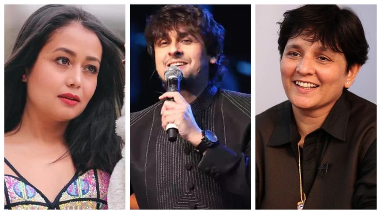 There was a lot of controversy among these singers Neha Kakkar Falguni Pathak to Honey Singh Vishal Dadlani