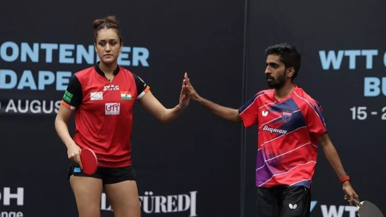 National Games Sathiyan Gnanasekaran and Manika batra enters semi finals sharath kamal pulls out