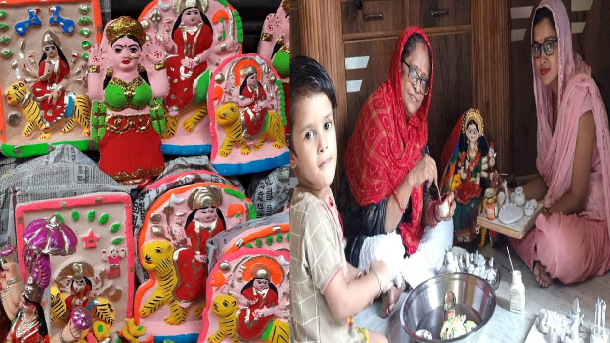 Navratri 2022: first Navratri tomorrow, Sanjhi will be seated in homes Today
