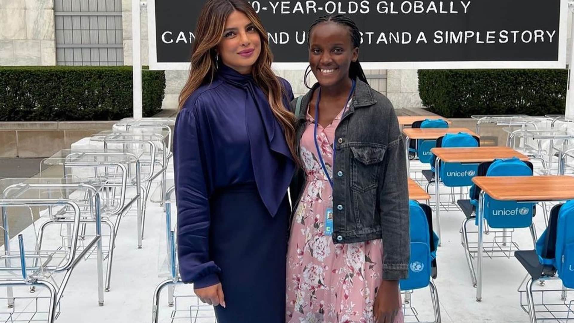 priyanka chopra host dinner for friends wearing backless dress worth 2 lakh