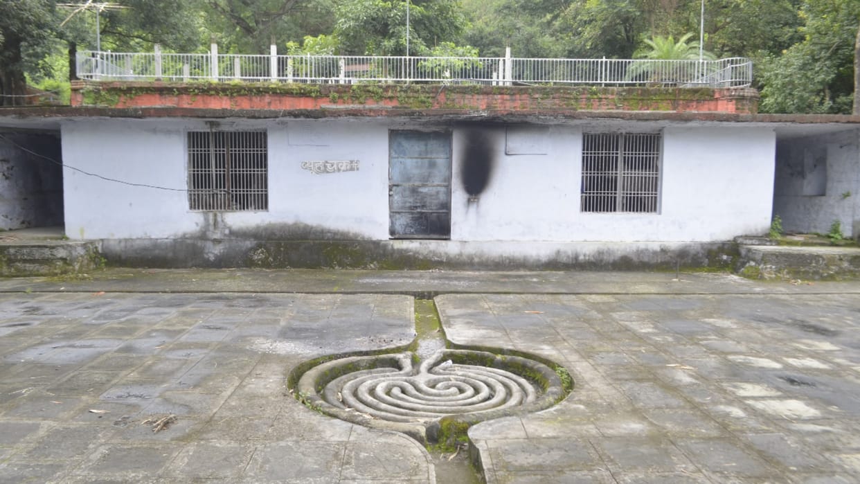 arjun chakravyuh rachna in Hamirpur mahabharat pandav mandir in hamirpur himachal
