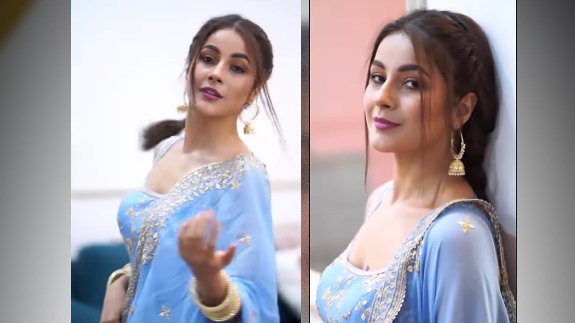 shehnaaz gill shares new video for punjabi song in desi look watch here