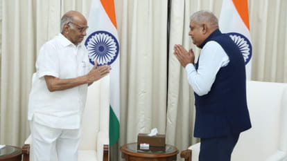 Sharad Pawar Jagdeep Dhankhar