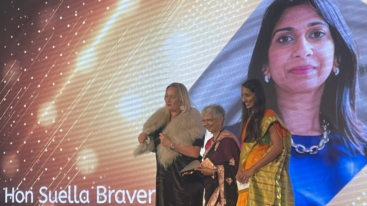 Indian-origin home minister Suella Braverman wins first Queen Elizabeth II award