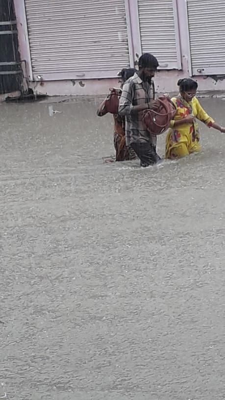 105 mm rain wreaks havoc in a single day